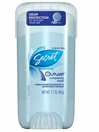 FREE Secret Outlast Clear Gel